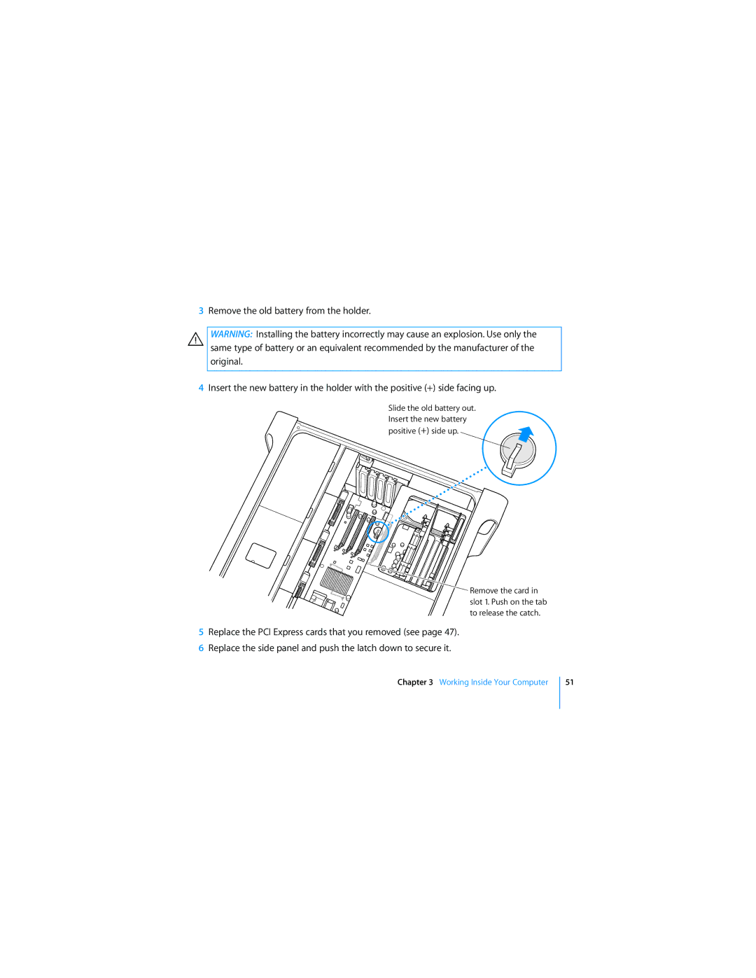 Apple MD771LL/A manual Working Inside Your Computer 