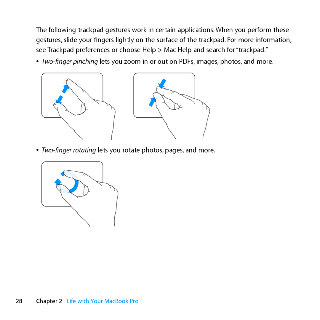 Apple ME662LL/A manual Life with Your MacBook Pro 