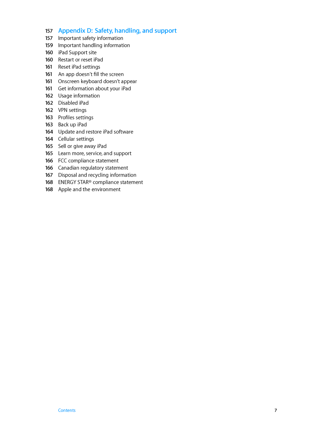 Apple MH2U2LL/A, MH332LL/A, MH2W2LL/A, MH2V2LL/A, MH322LL/A, ME198LL/A, ME195LL/A manual Appendix D Safety, handling, and support 