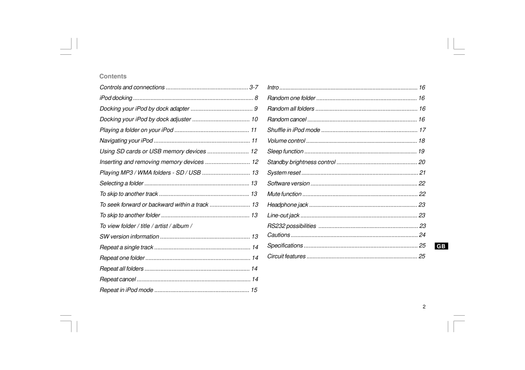 Apple MMC-96IRS manual Contents 