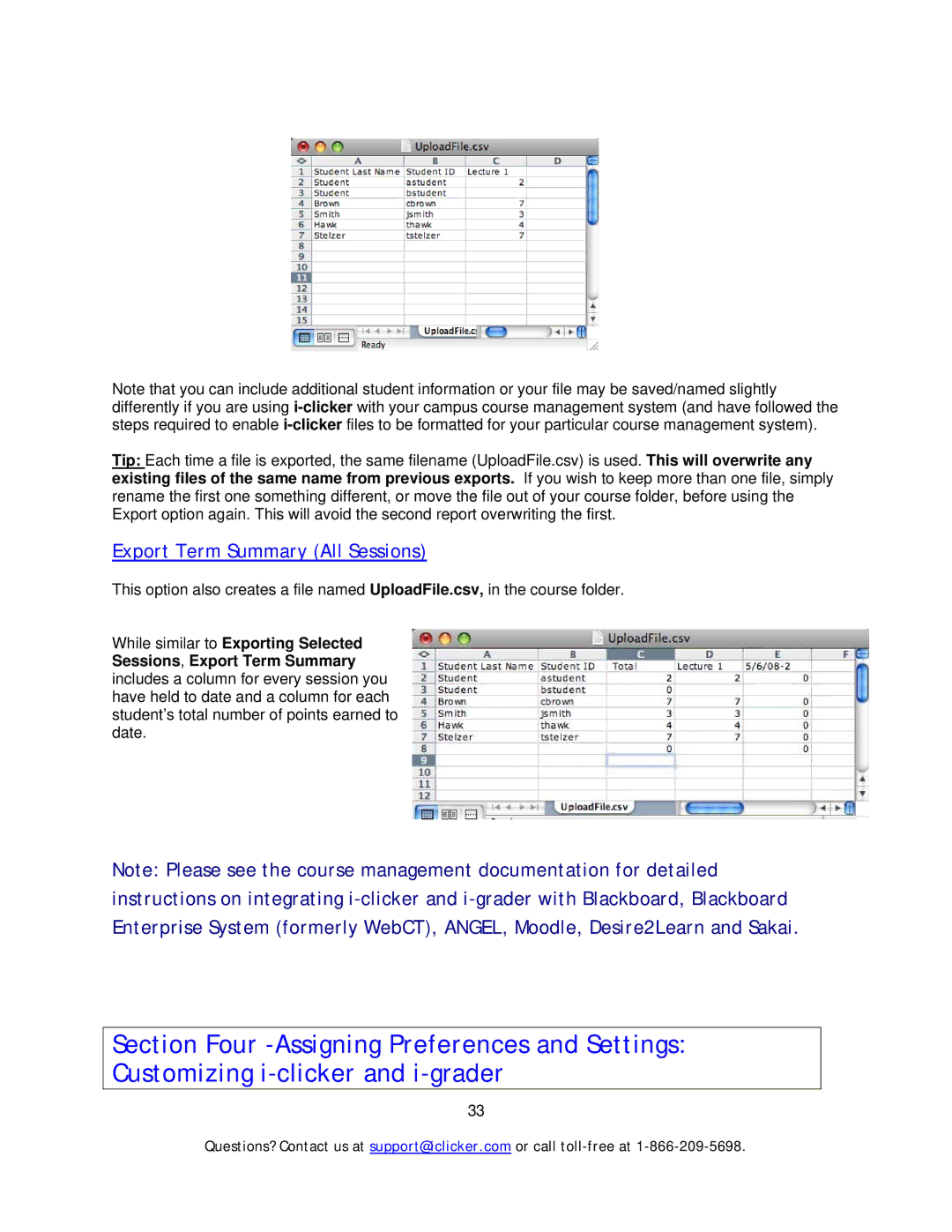 Apple Mouse manual Export Term Summary All Sessions 