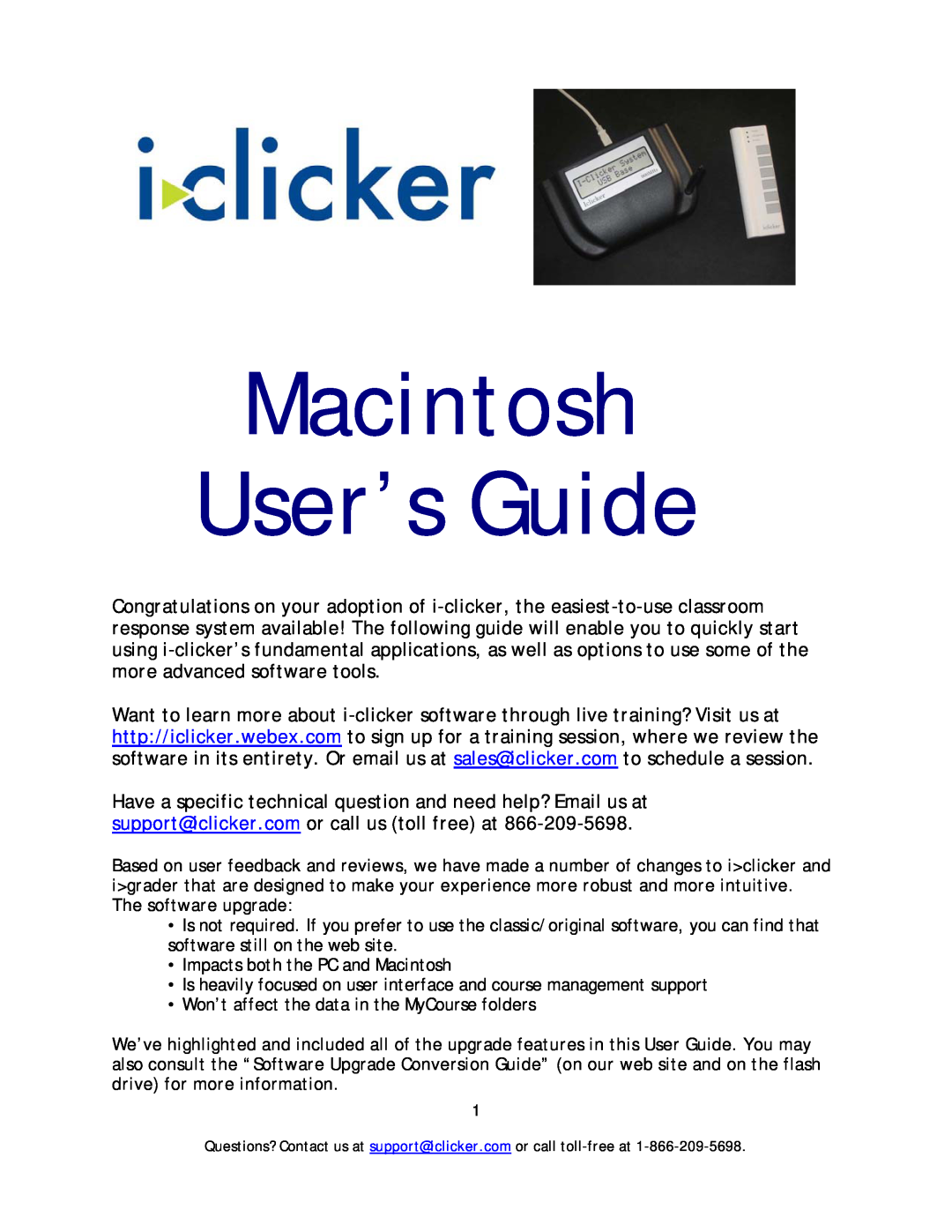Apple Mouse manual Macintosh User’s Guide, Impacts both the PC and Macintosh 