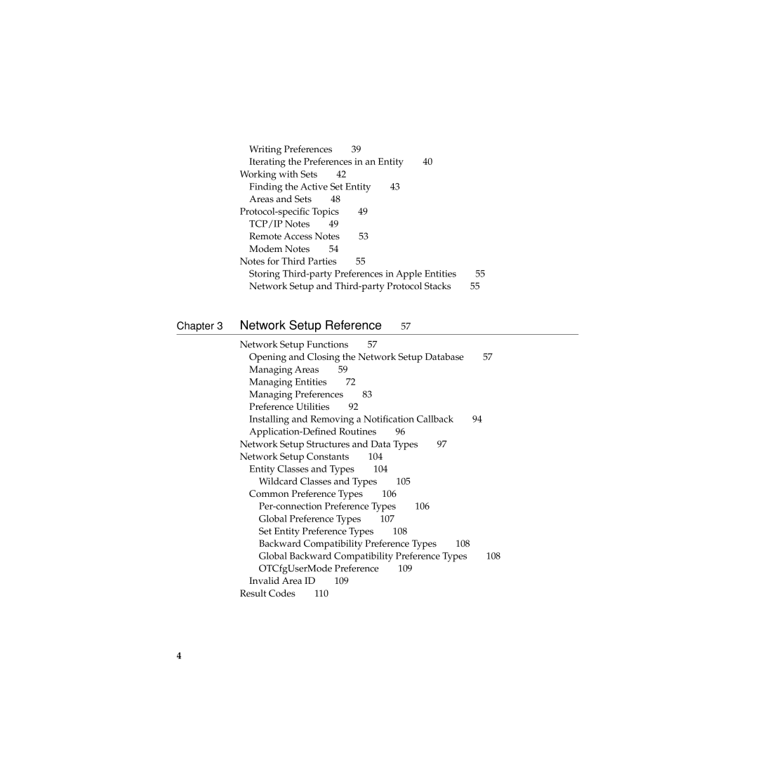 Apple manual Network Setup Reference 