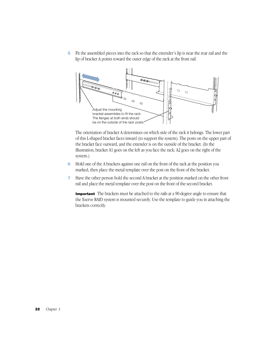 Apple NMB-003 manual Adjust the mounting 