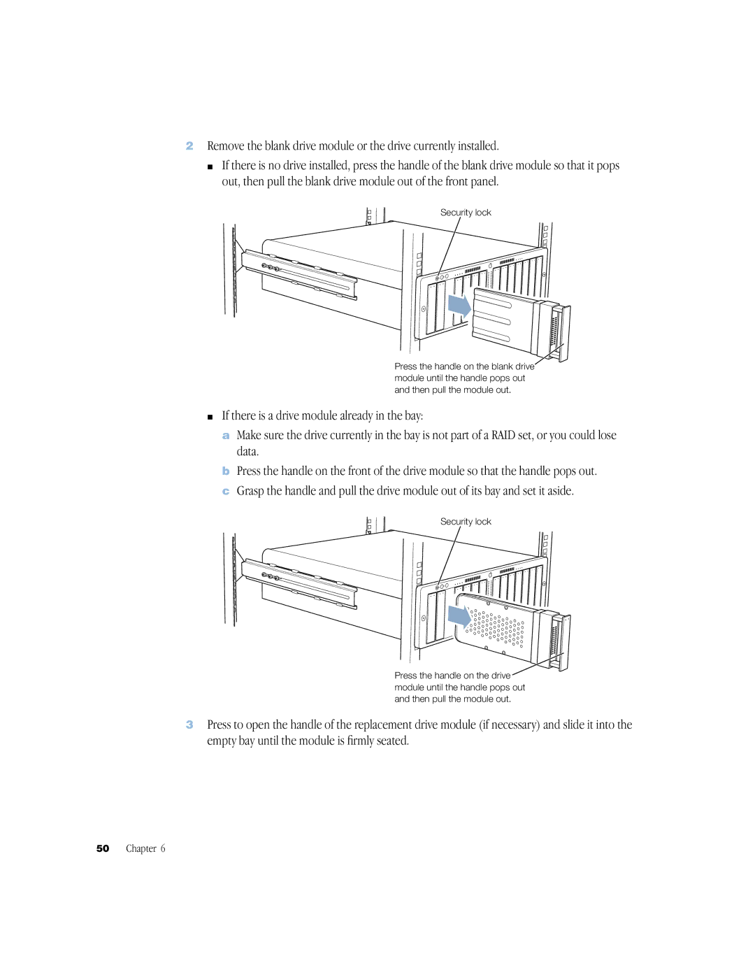 Apple NMB-003 manual Security lock 