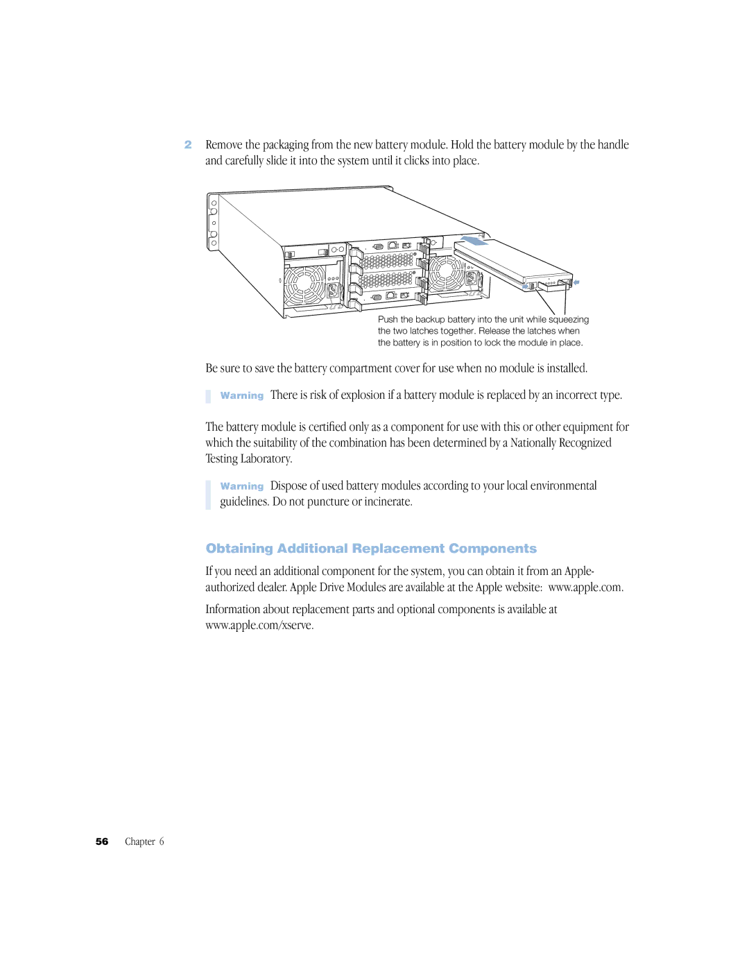 Apple NMB-003 manual Obtaining Additional Replacement Components 