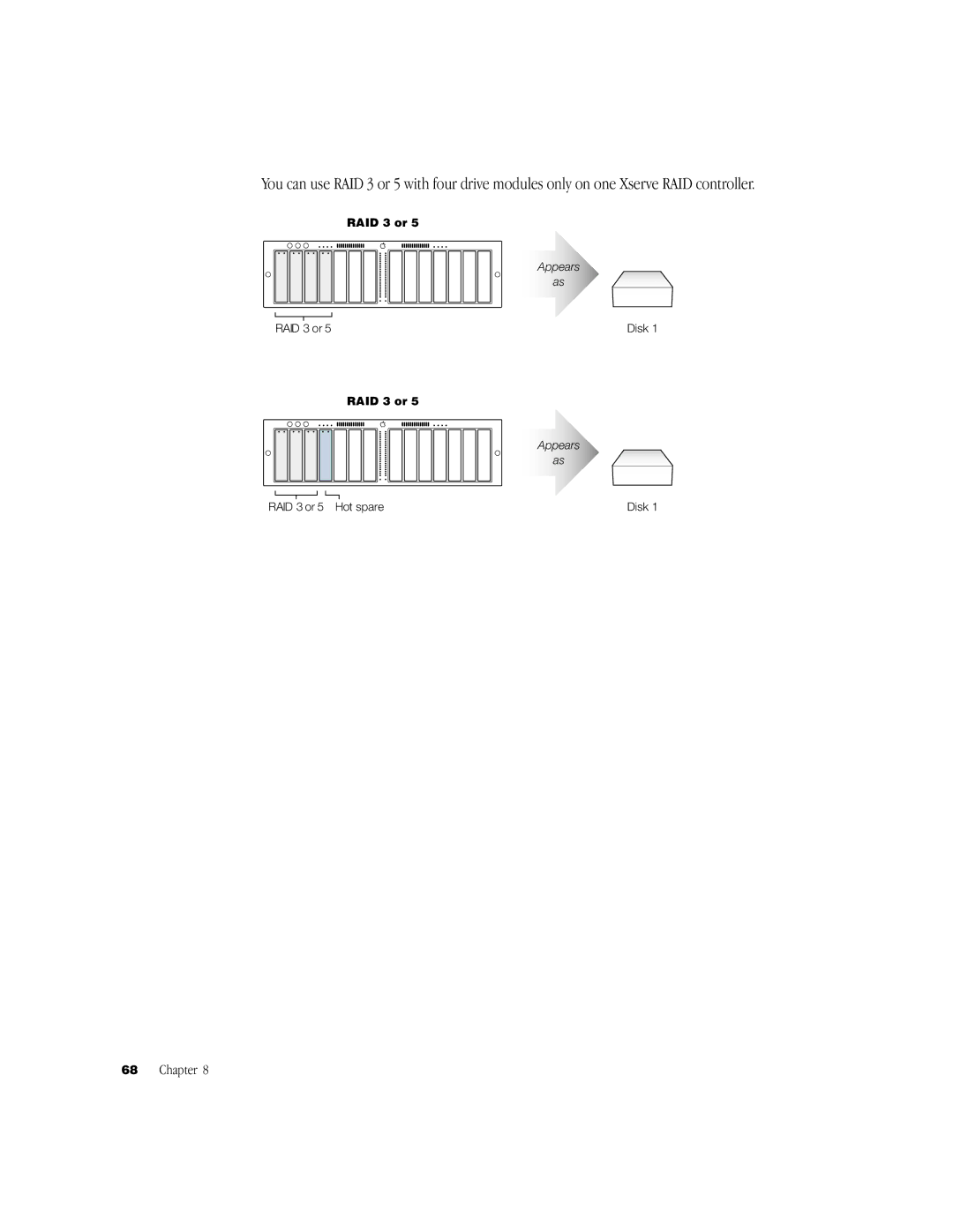 Apple NMB-003 manual RAID 3 or 