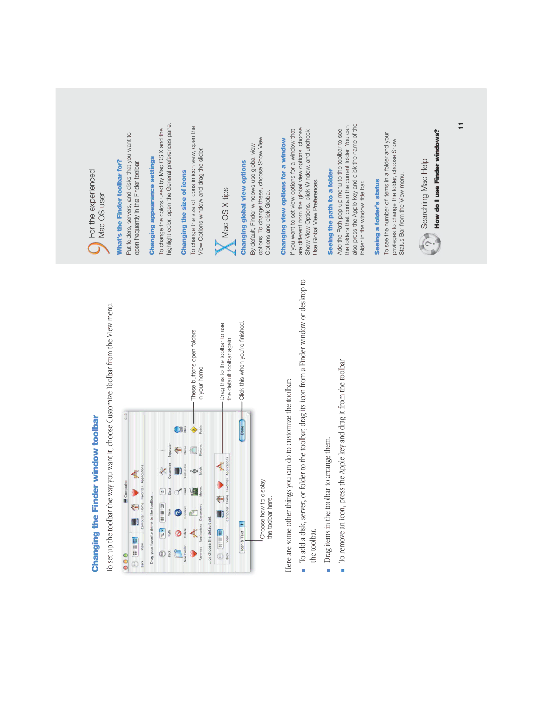 Apple OS X manual 