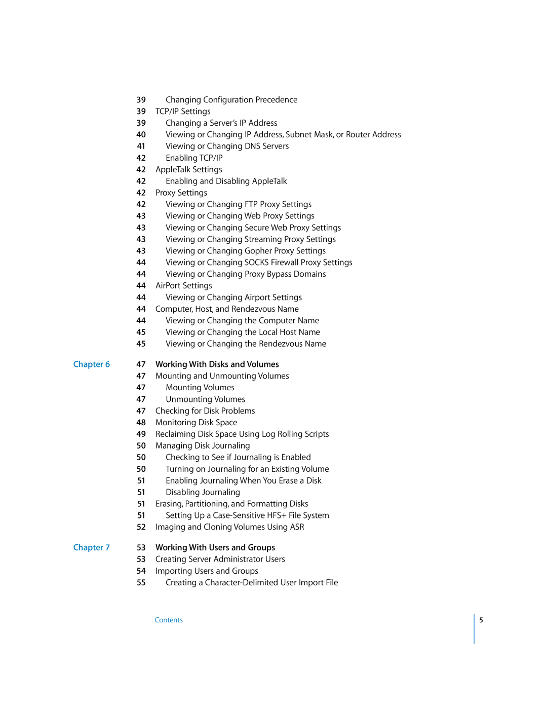 Apple oxs Working With Disks and Volumes, Mounting and Unmounting Volumes, Mounting Volumes, Checking for Disk Problems 