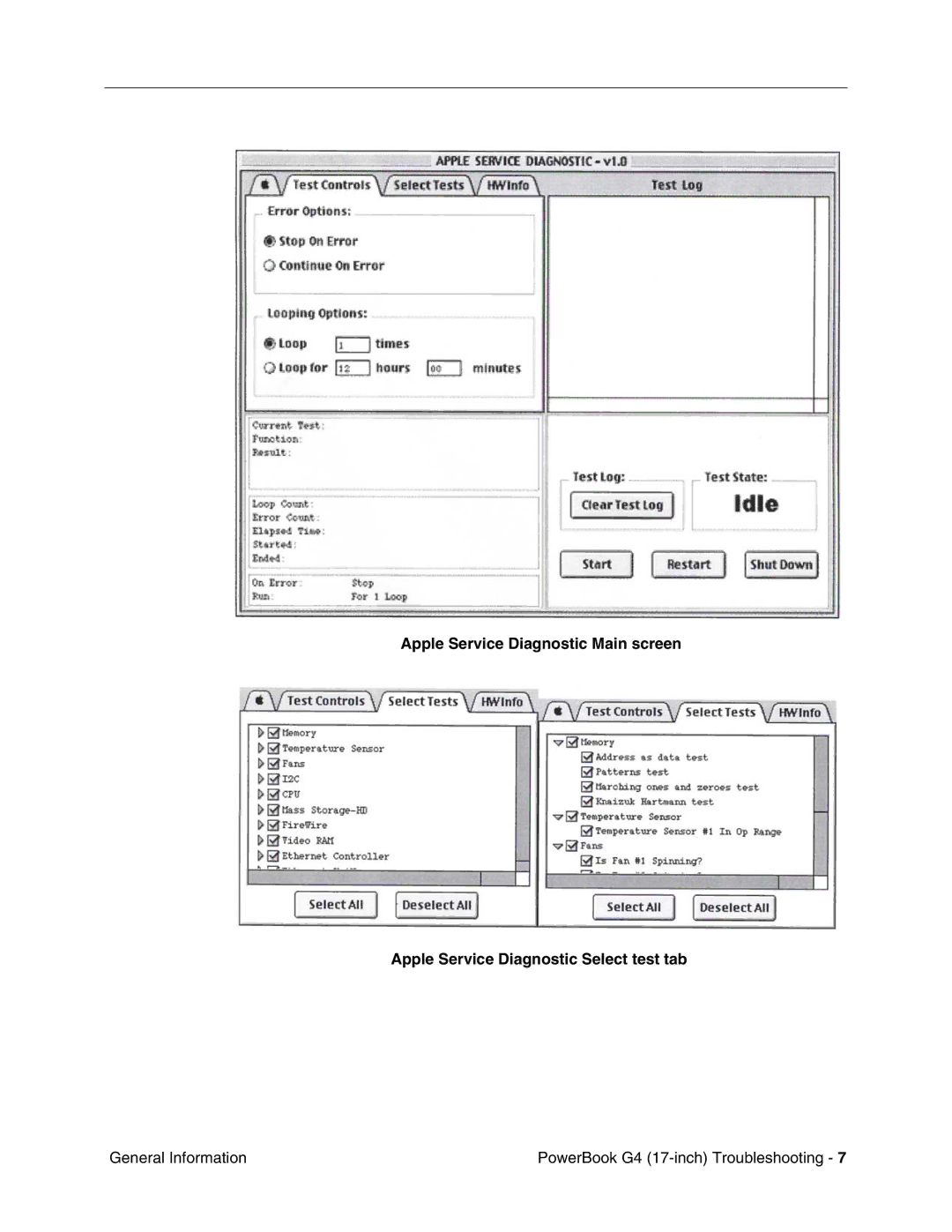 Apple Powerbank G4 manual General Information PowerBook G4 17-inch Troubleshooting 