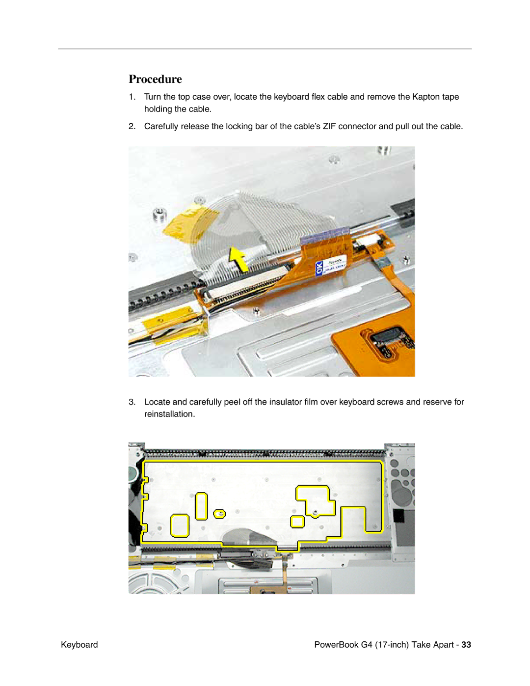 Apple Powerbank G4 manual Procedure 