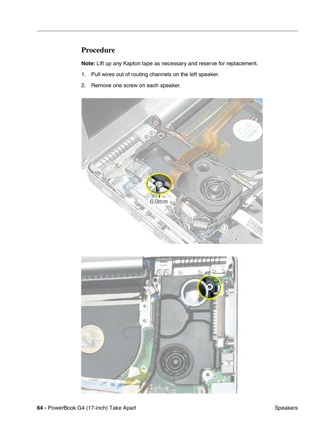 Apple Powerbank G4 manual Procedure 