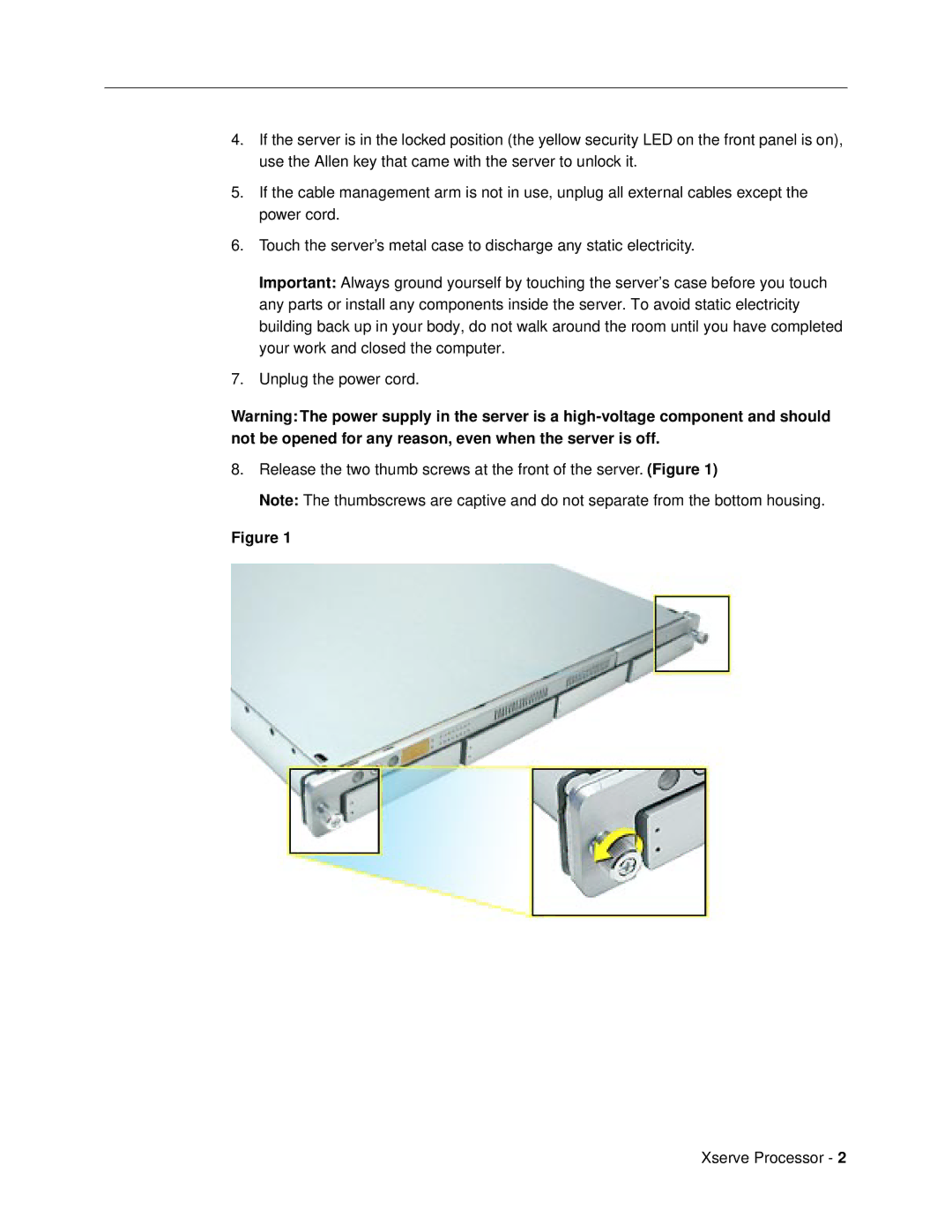 Apple Processor warranty 