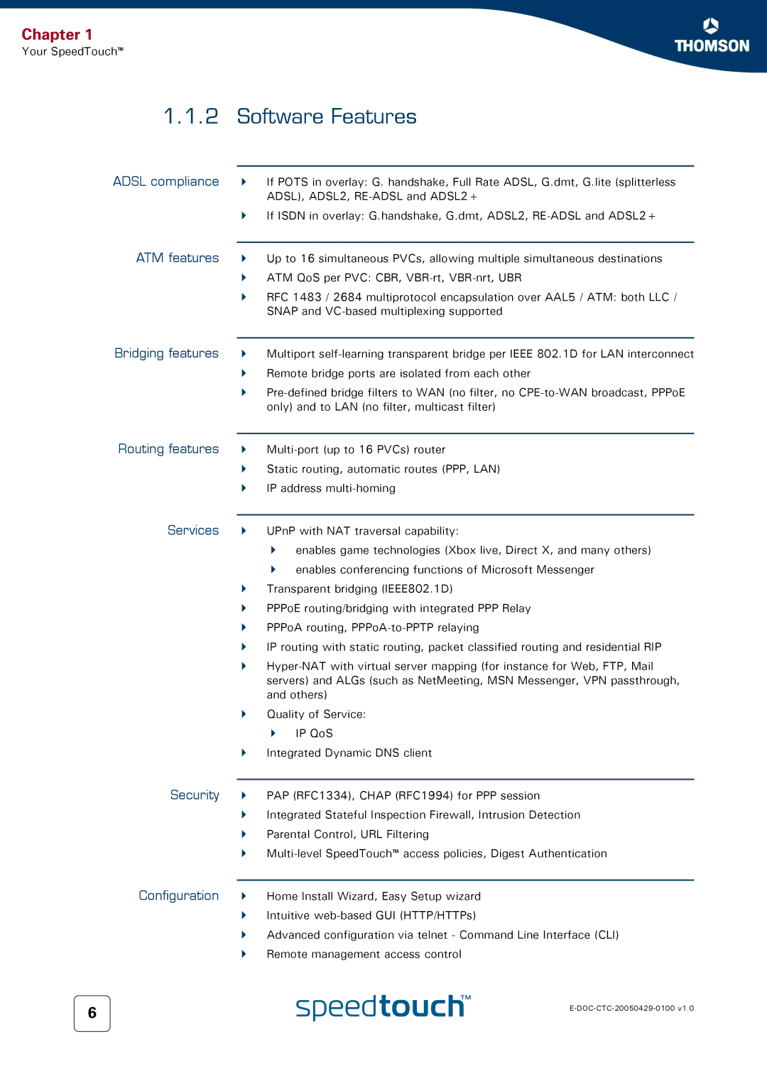 Apple TM546 manual Software Features 