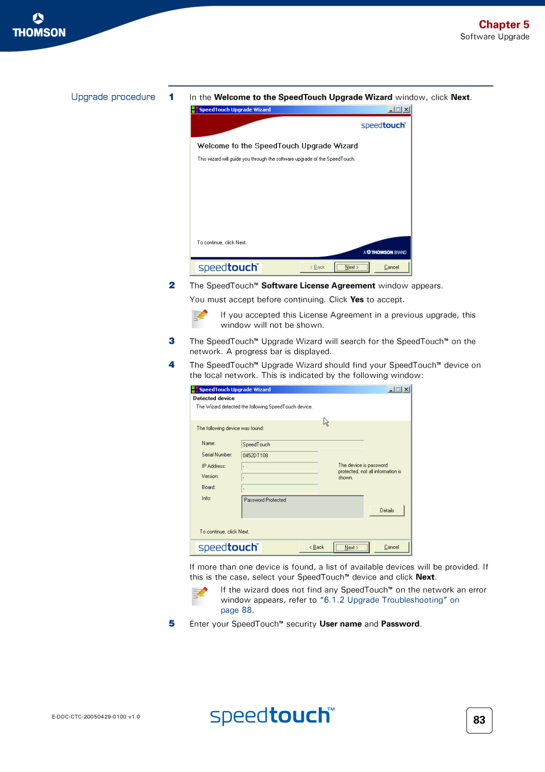 Apple TM546 manual Upgrade procedure 