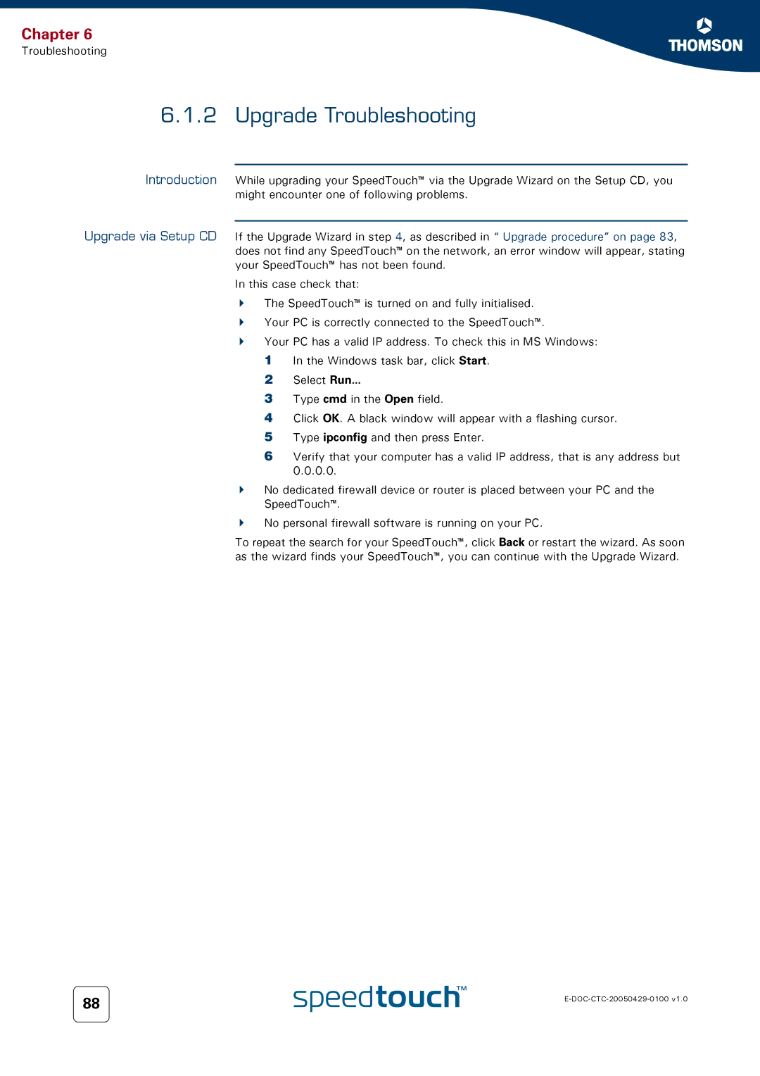 Apple TM546 manual Upgrade Troubleshooting 