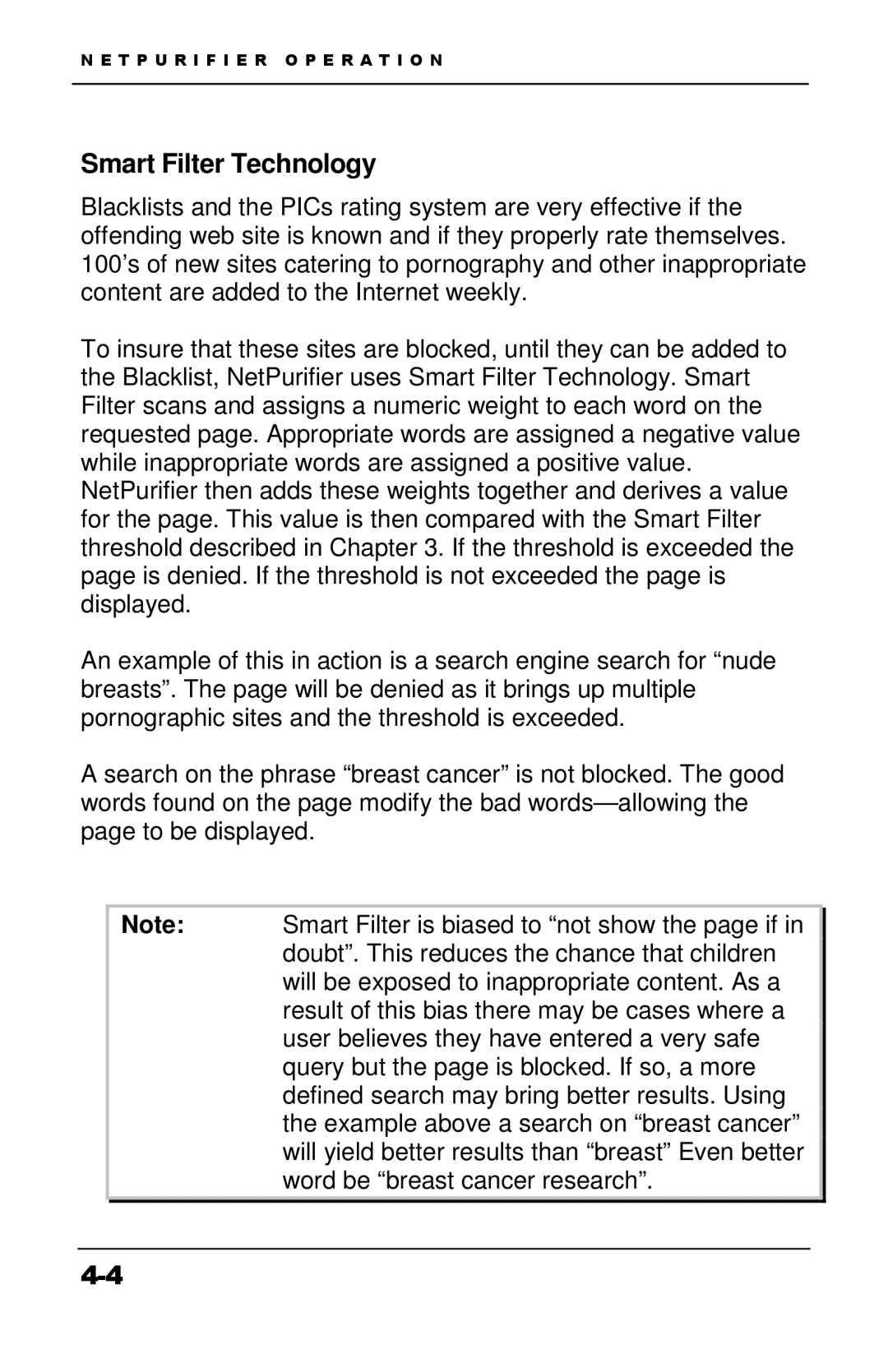 Apple Version 3 manual Smart Filter Technology 