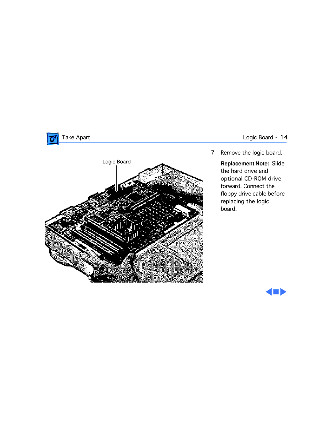 Apple WS 6150 manual Replacement Note Slide 