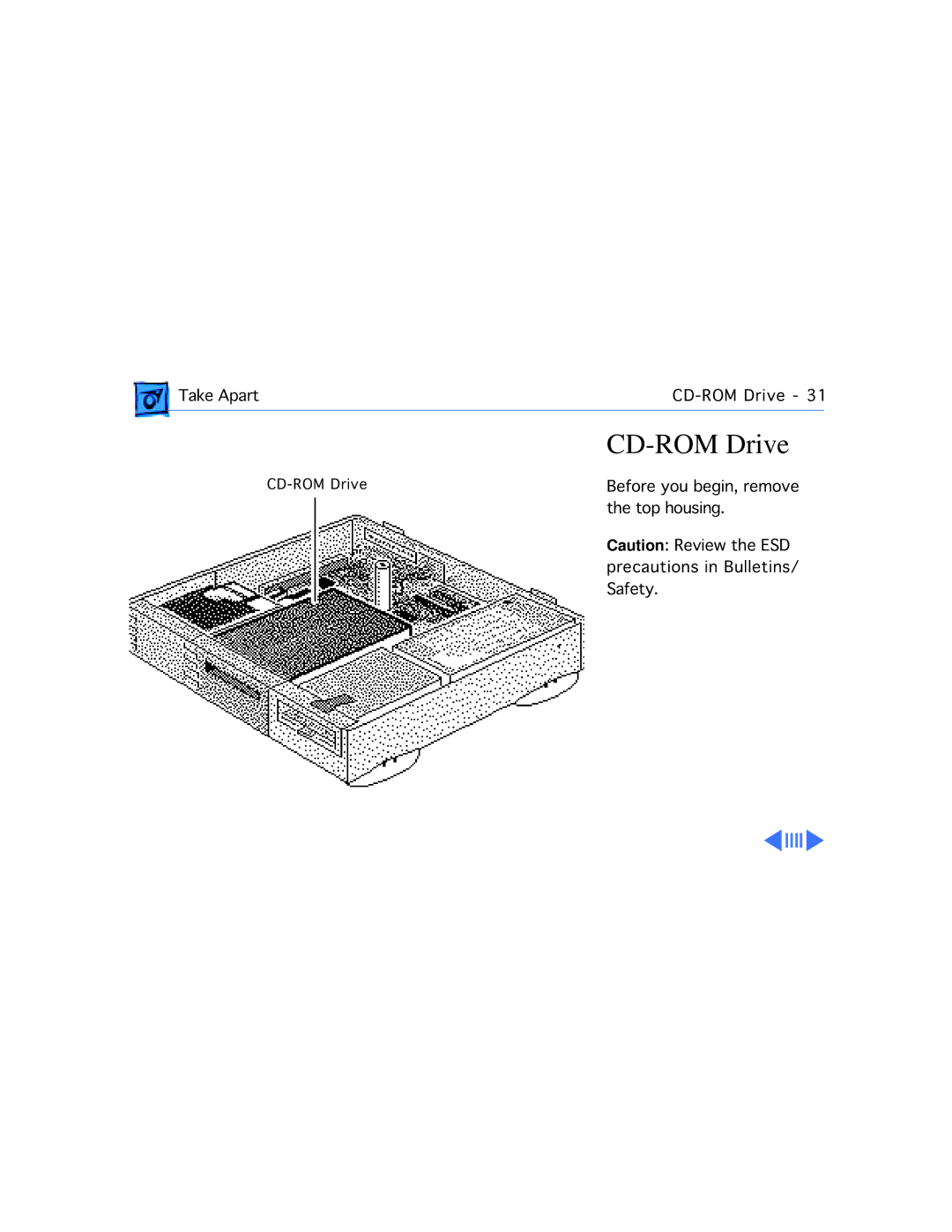 Apple WS 6150 manual CD-ROM Drive 