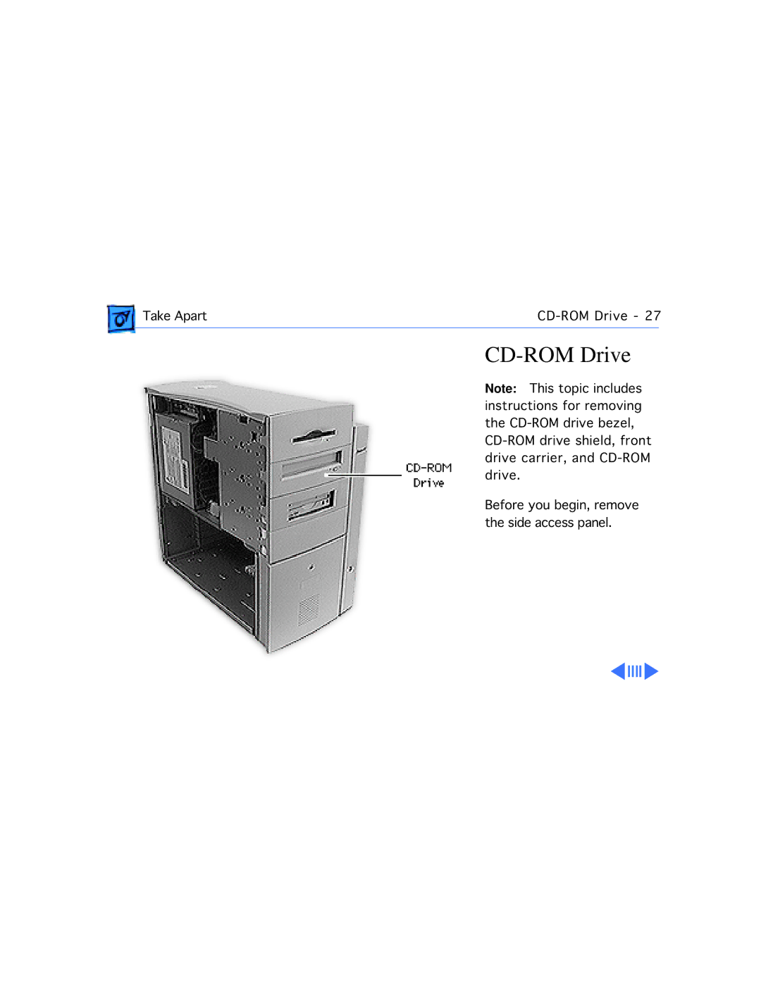 Apple WS 9650 manual CD-ROM Drive 