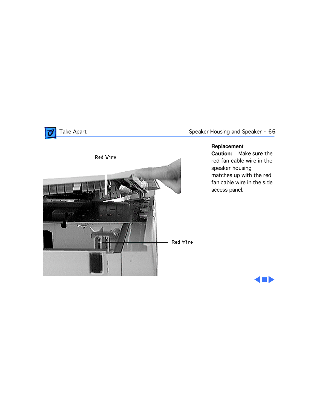 Apple WS 9650 manual Take Apart Speaker Housing and Speaker 