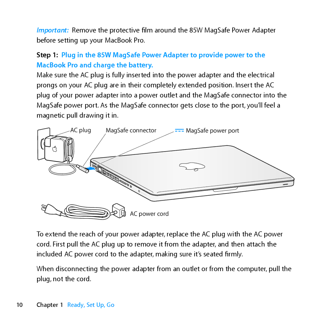 Apple Z0PY2LL/A, MD318LLA manual Ready, Set Up, Go 