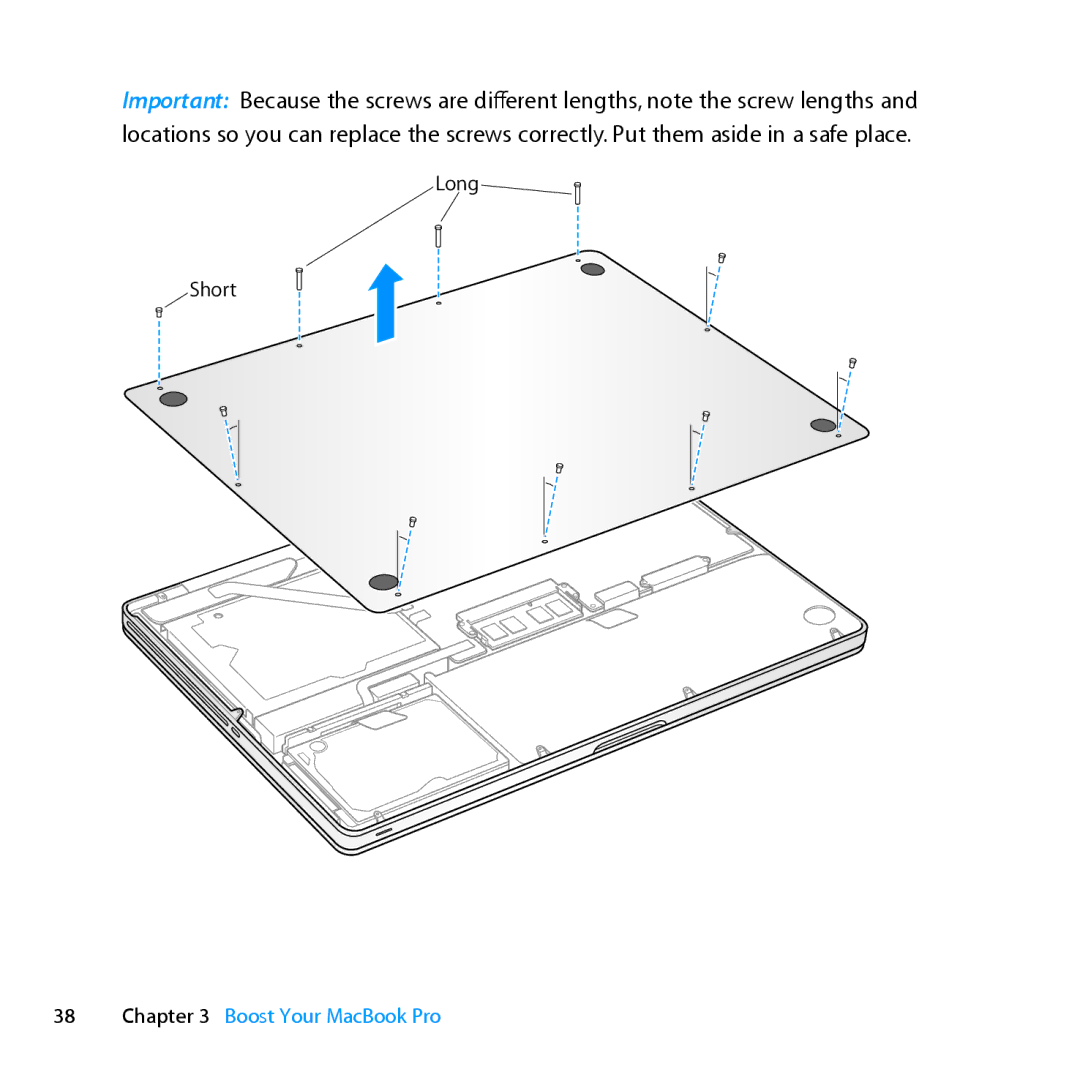 Apple Z0PY2LL/A, MD318LLA manual Boost Your MacBook Pro 