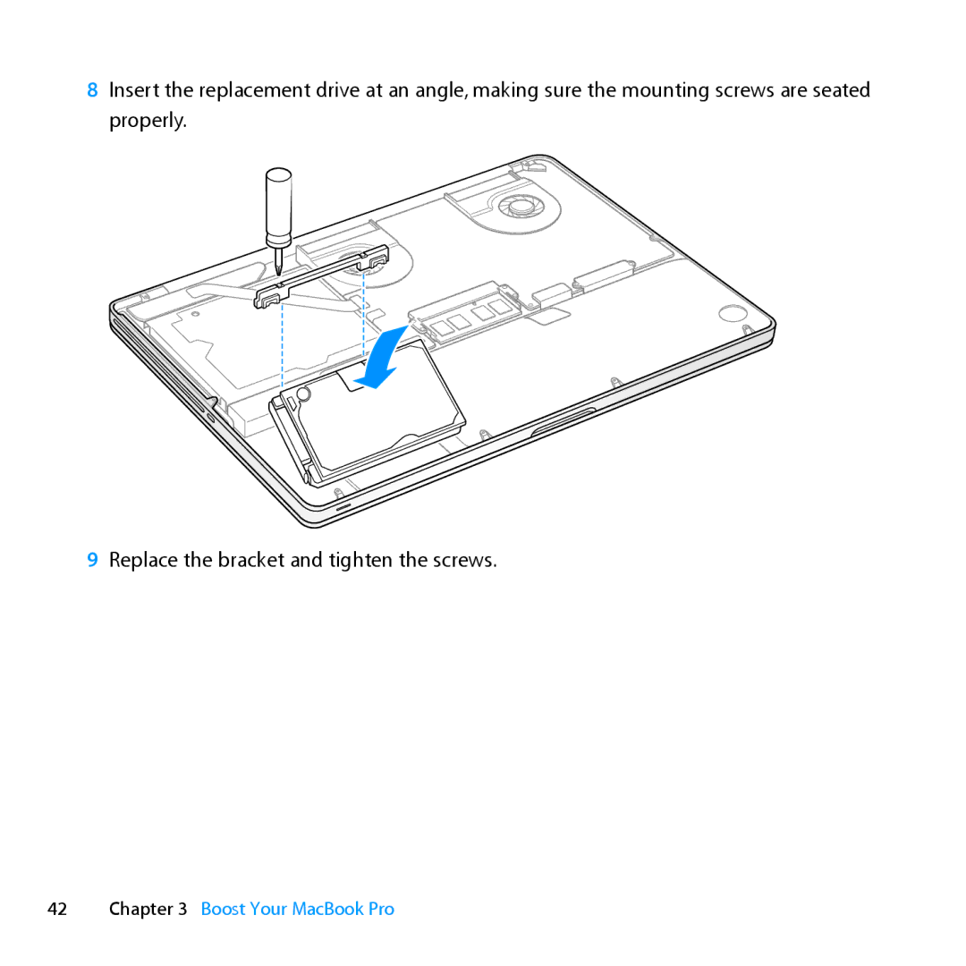 Apple Z0PY2LL/A, MD318LLA manual Boost Your MacBook Pro 