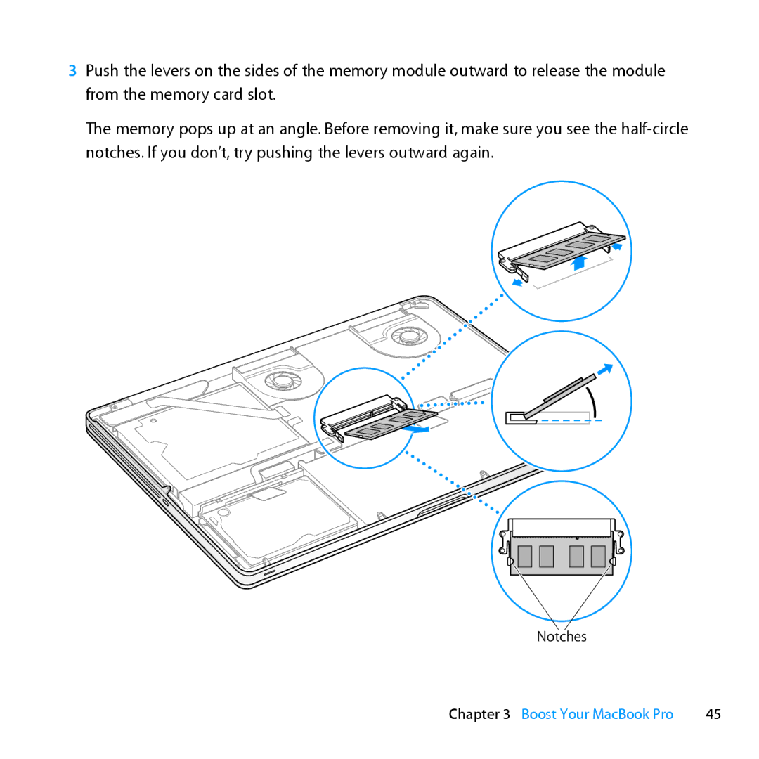 Apple MD318LLA, Z0PY2LL/A manual Notches 