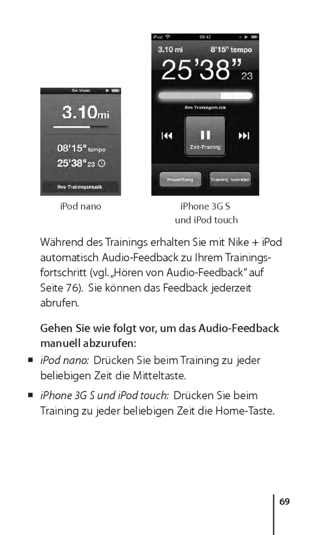 Apple ZM034-4945-A manual Und iPod touch 