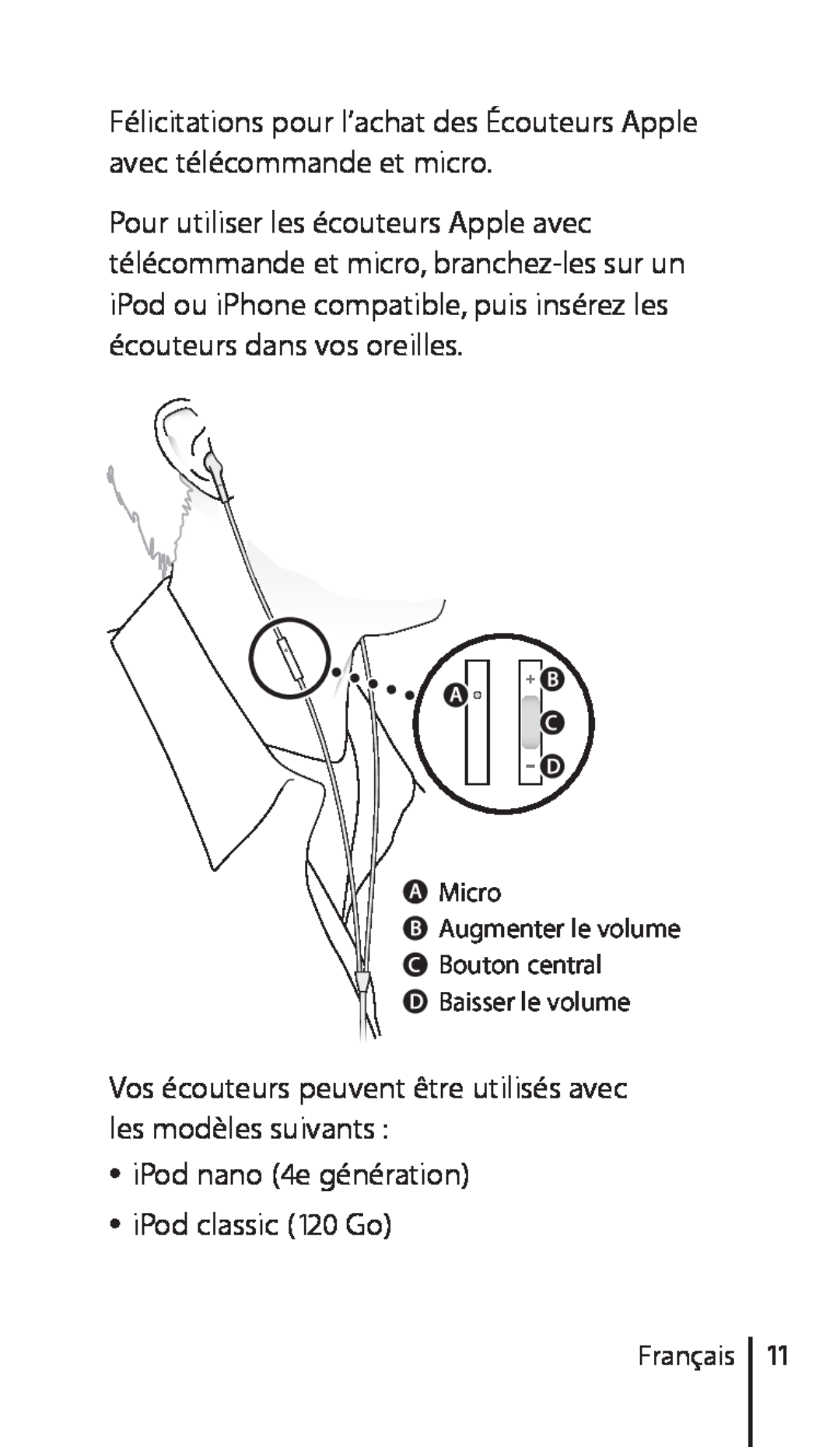 Apple ZM034-4956-A manual Français 