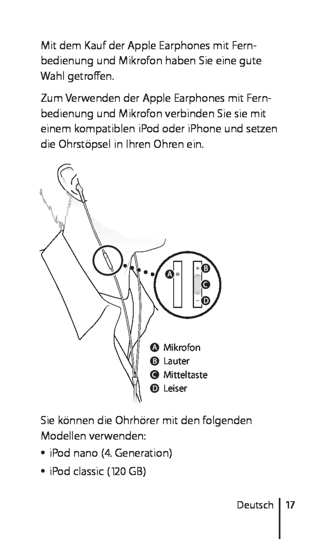 Apple ZM034-4956-A manual Deutsch 
