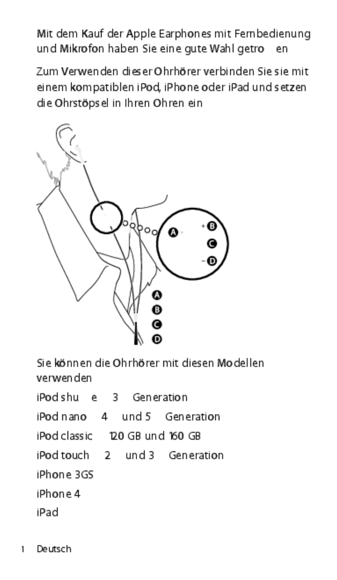 Apple ZM034-5431-A manual Deutsch 