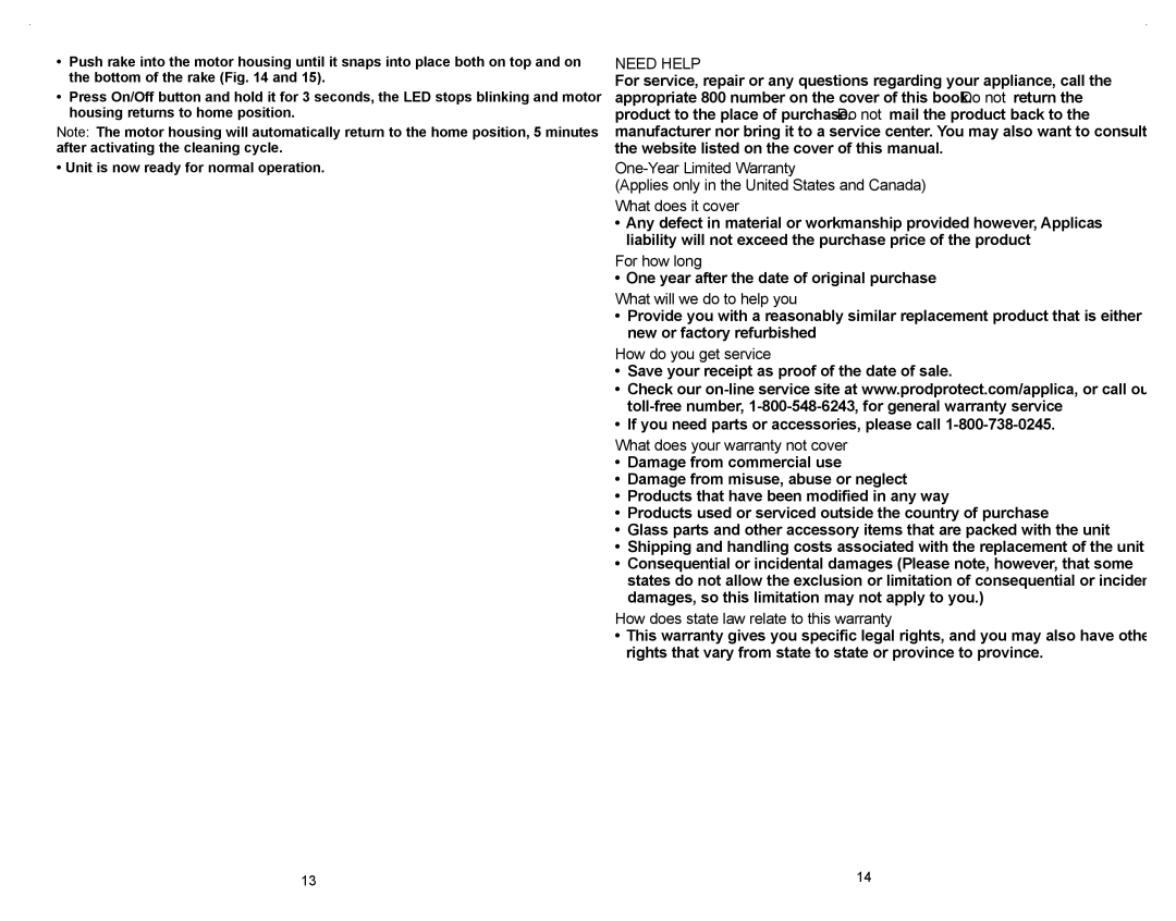 Applica LM680 manual Need HELP? 