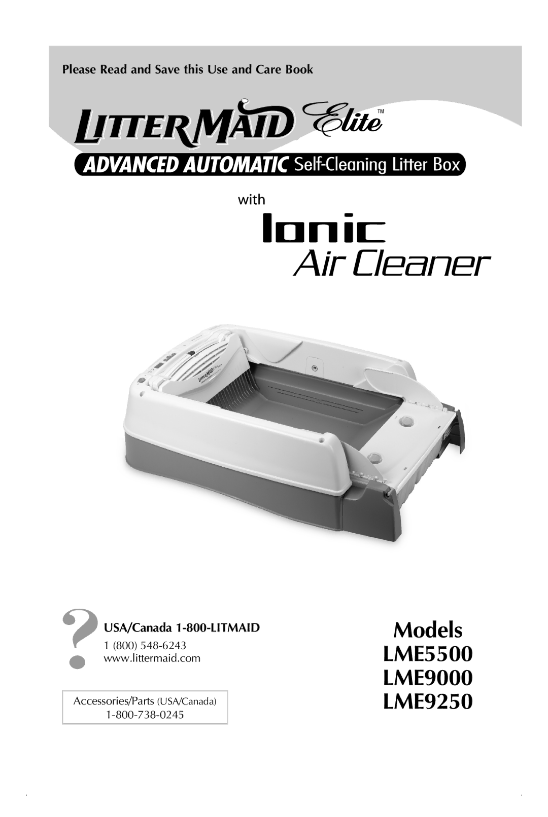 Applica manual Models LME5500 LME9000 LME9250 