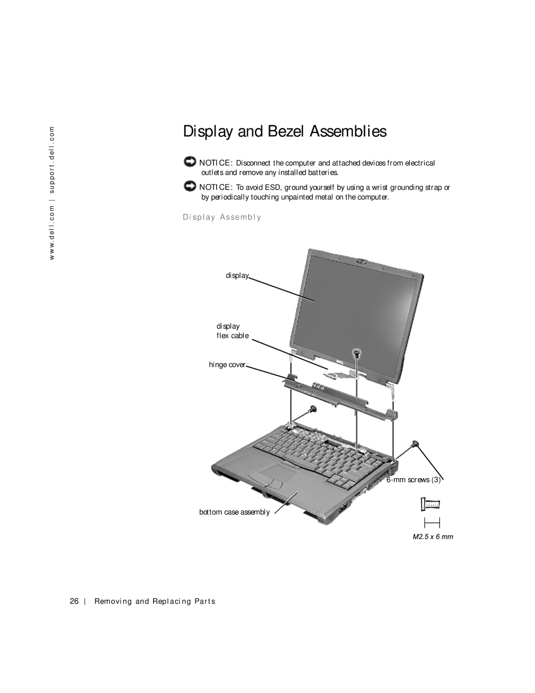 Applied Energy Products C800 service manual Display and Bezel Assemblies, Sp la y As se mb l y 