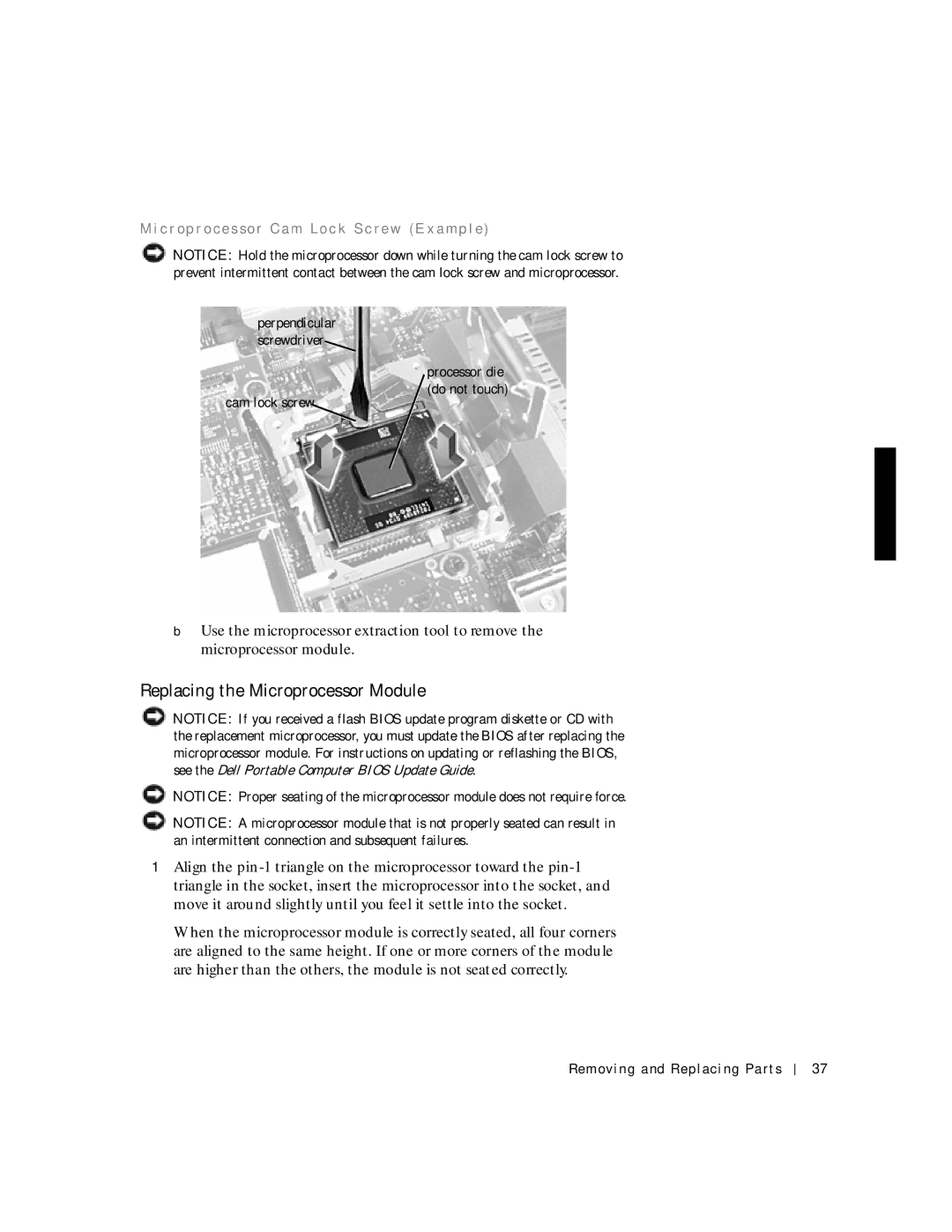 Applied Energy Products C800 service manual Replacing the Microprocessor Module 