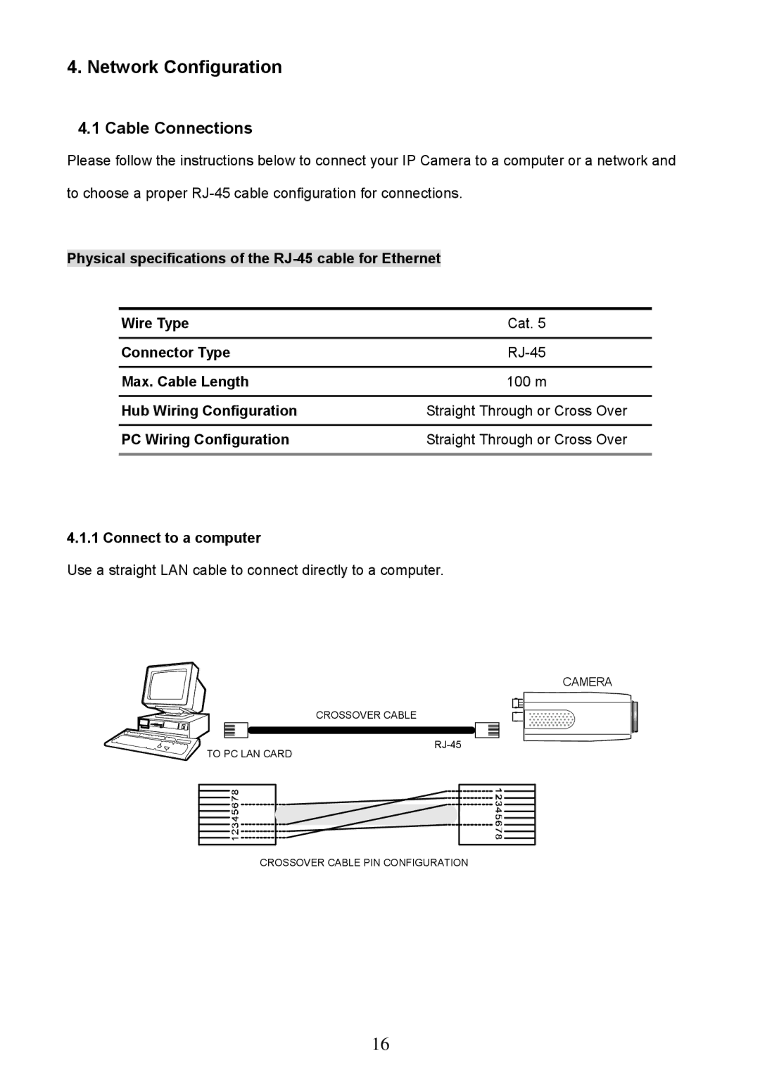 Approach Tech LC-7314 manual Cable Connections, PC Wiring Configuration, Connect to a computer 