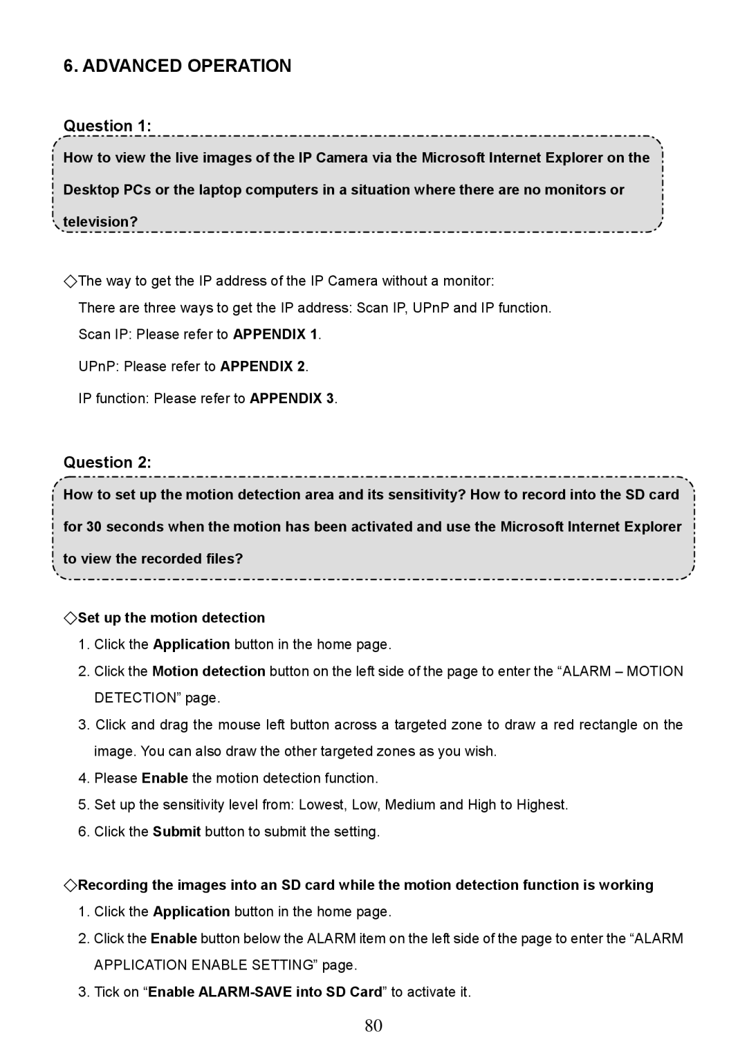 Approach Tech LC-7314 manual Question, Tick on Enable ALARM-SAVE into SD Card to activate it 