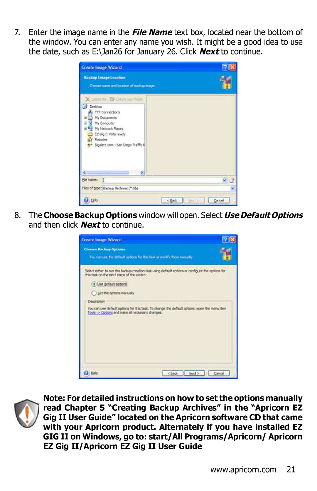 Apricorn EZ Bus DTS manual 