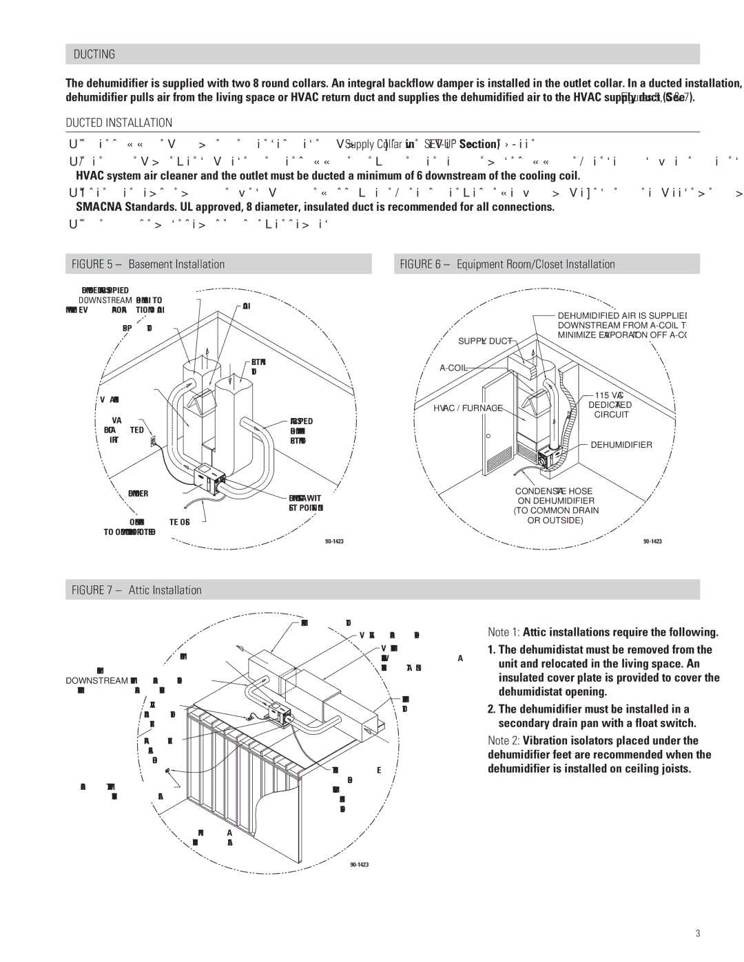 Aprilaire 1730A specifications Ducting, Ducted Installation 