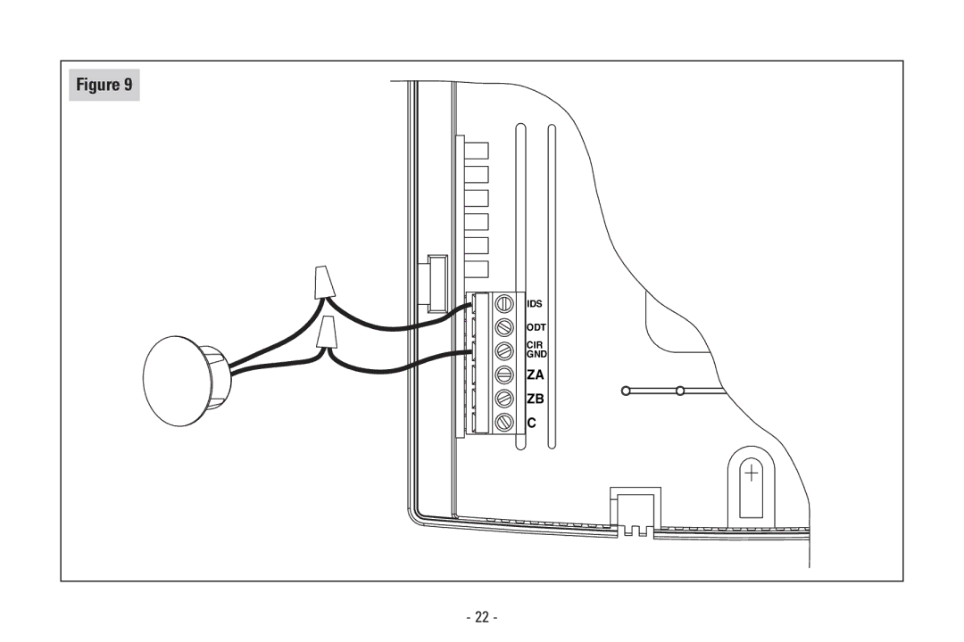 Aprilaire 8570 installation instructions Ids Odt Cir Gnd 