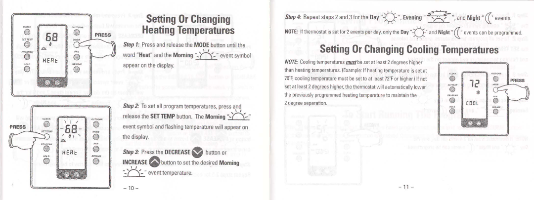 Aprilaire 8555, Thermostat, 396 manual 