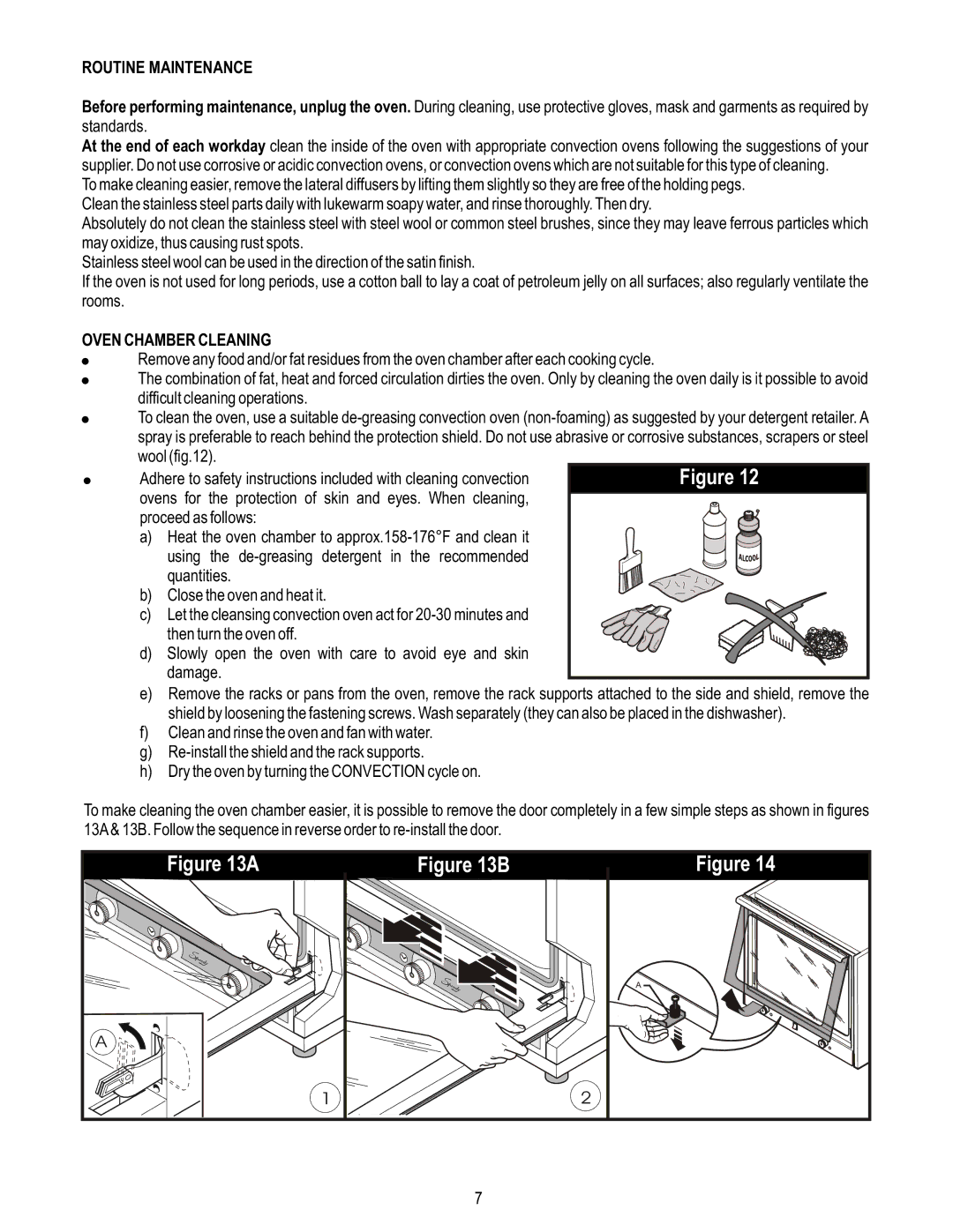 APW HSO-200 manual Routine Maintenance, Oven Chamber Cleaning 