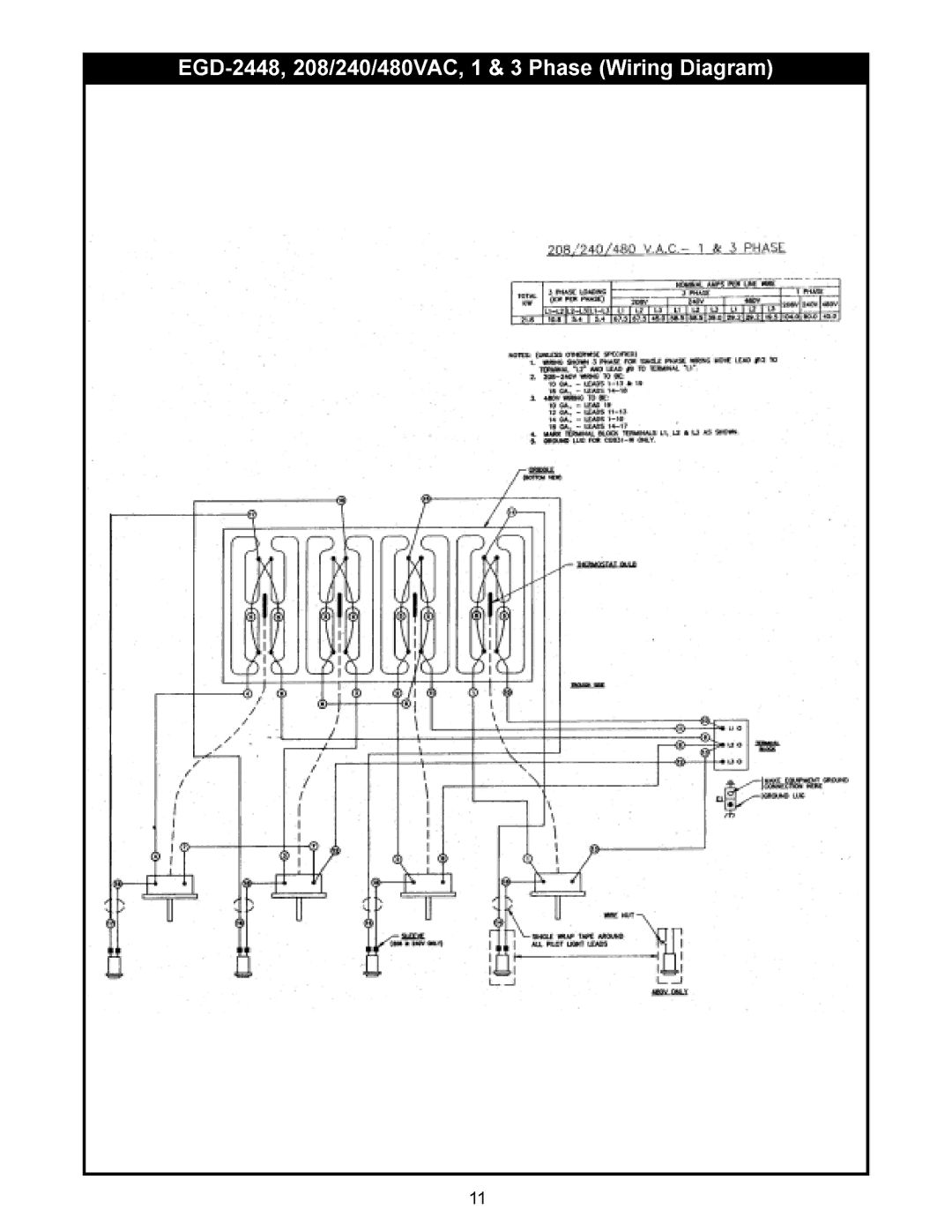 APW Wyott EGD-1824, 1848, 2472, 2448, 1836, 2436 operating instructions 