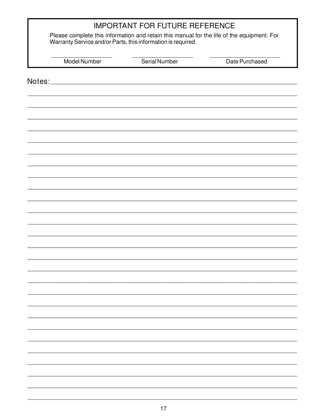 APW Wyott AT/BT Series, M Series manual Important for Future Reference 