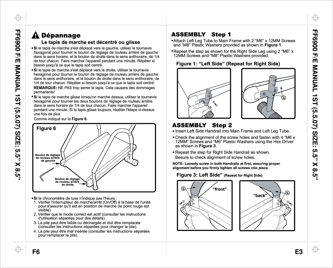 Aqua Leisure FF-6900 manual 