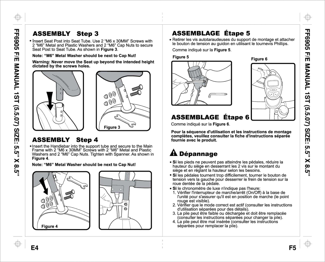 Aqua Leisure FF-6905 manual 