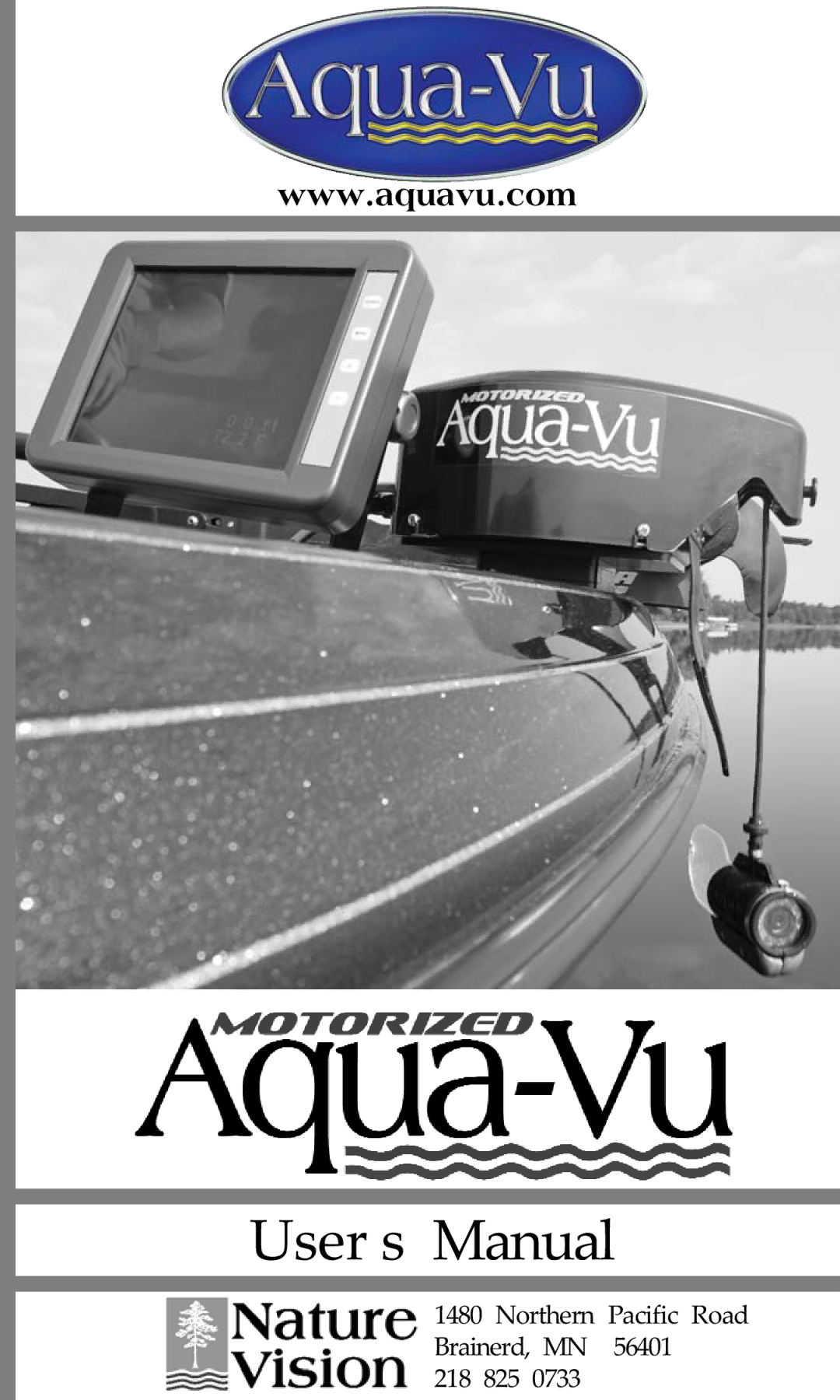 Aqua-Vu Aqua-Vu MAV manual User s Manual 