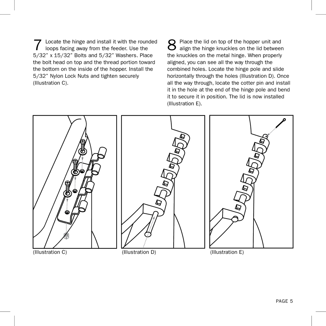 Aquapro Fish Feeders ADF-150DX manual Illustration E 